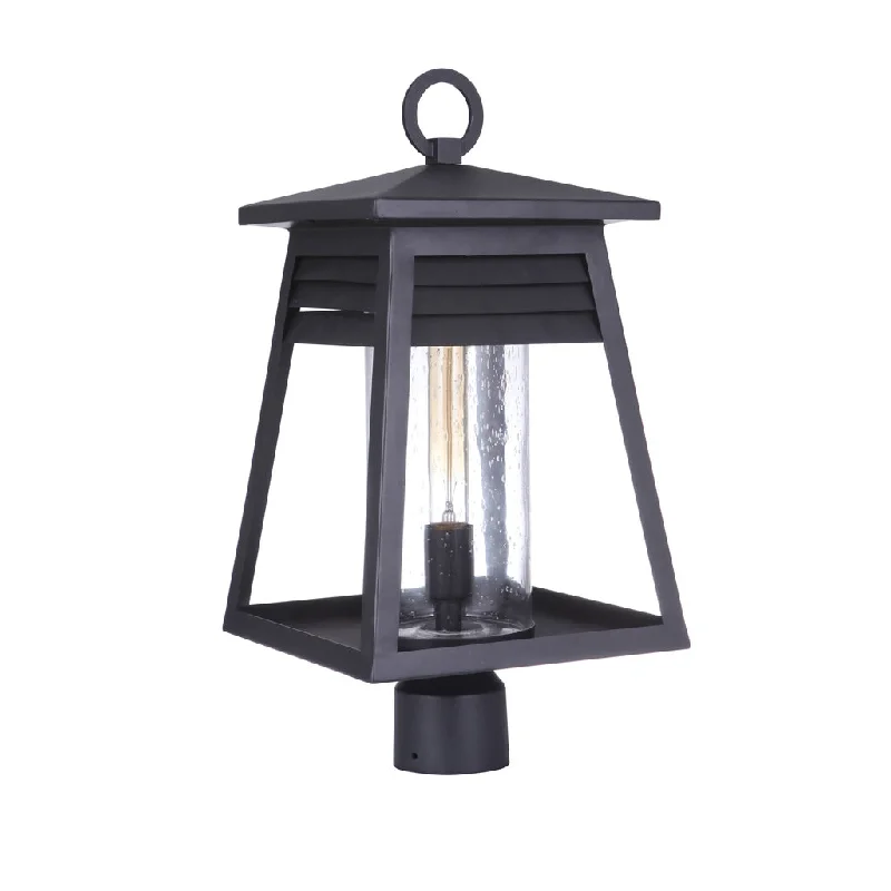 Industrial Lighting for Furniture FactoriesBecca 1 Light Large Outdoor Post Mount in Texture Black Industrial Lighting for Furniture FactoriesBecca 1 Light Large Outdoor Post Mount in Texture Black