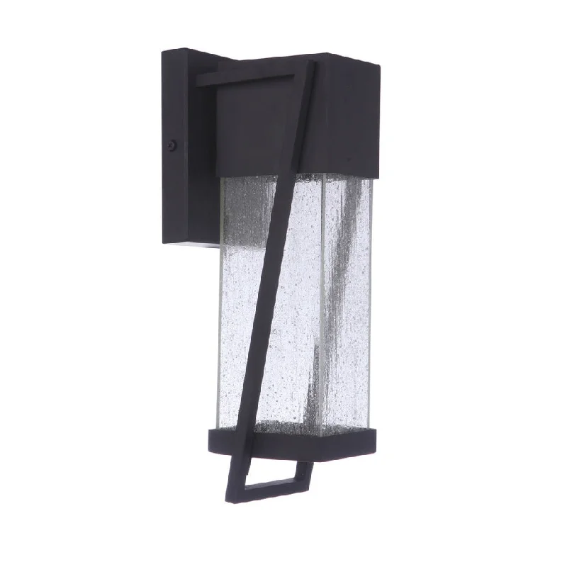 Dimmable Industrial Lighting for Ambiance ControlBryce 1 Light Small Outdoor LED Wall Lantern in Midnight Dimmable Industrial Lighting for Ambiance ControlBryce 1 Light Small Outdoor LED Wall Lantern in Midnight