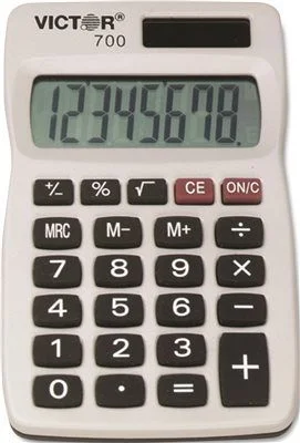 Track lighting with multiple heads for flexibilityTrack lighting with a chunky, bold designVictor 700 8-Digit Calculator 8-Digit Lcd