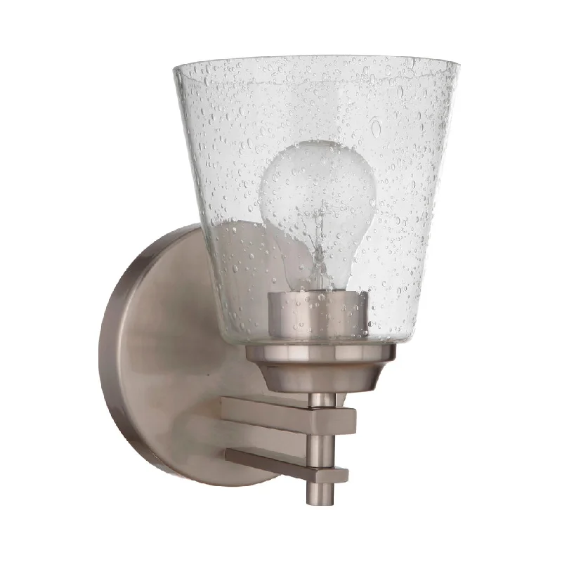 Industrial Lighting for Woodworking FactoriesDrake 1 Light Wall Sconce in Brushed Polished Nickel Industrial Lighting for Woodworking FactoriesDrake 1 Light Wall Sconce in Brushed Polished Nickel