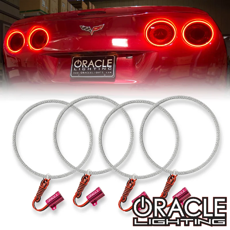 Low - voltage track lighting for safetyTrack lighting for illuminating walkways2005-2013 Chevrolet C6 Corvette ORACLE Tail Light Halo Kit