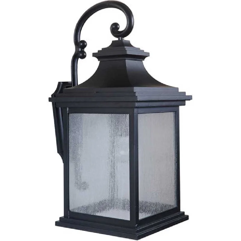 Industrial Lighting with High CRI (Color Rendering Index) for True Color PerceptionGentry 1 Light Large Outdoor Wall Lantern in Midnight Industrial Lighting with High CRI (Color Rendering Index) for True Color PerceptionGentry 1 Light Large Outdoor Wall Lantern in Midnight
