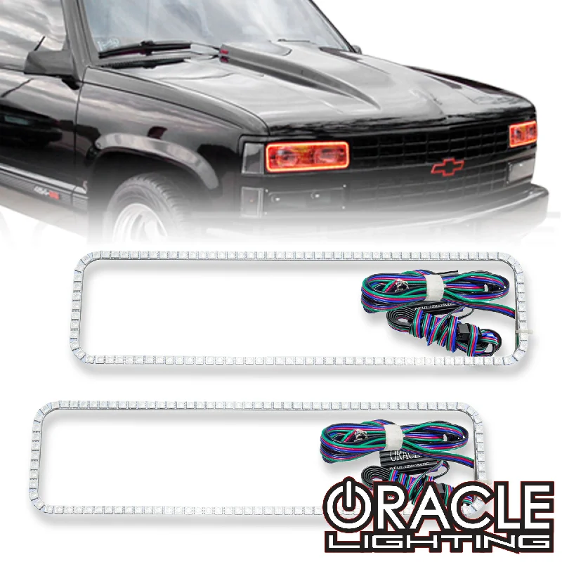 Track lighting with a chunky, bold designTrack lighting for modernizing traditional interiorsORACLE Lighting 1992-1999 Chevrolet Suburban LED Headlight Halo Kit Track lighting with a chunky, bold designTrack lighting for modernizing traditional interiorsORACLE Lighting 1992-1999 Chevrolet Suburban LED Headlight Halo Kit