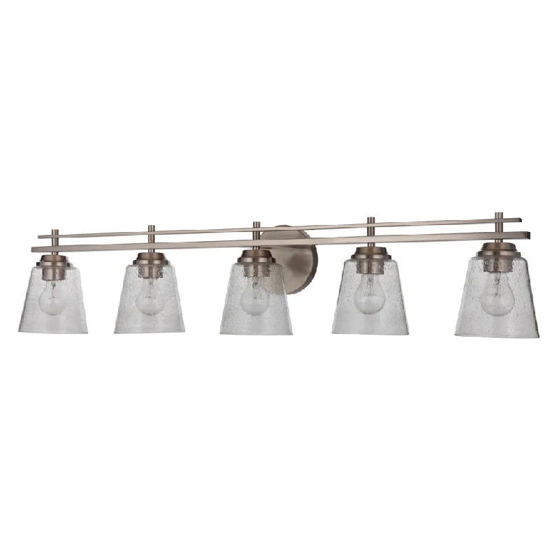Adjustable Industrial Lighting for Flexible IlluminationDrake 5 Light Vanity in Brushed Polished Nickel Adjustable Industrial Lighting for Flexible IlluminationDrake 5 Light Vanity in Brushed Polished Nickel
