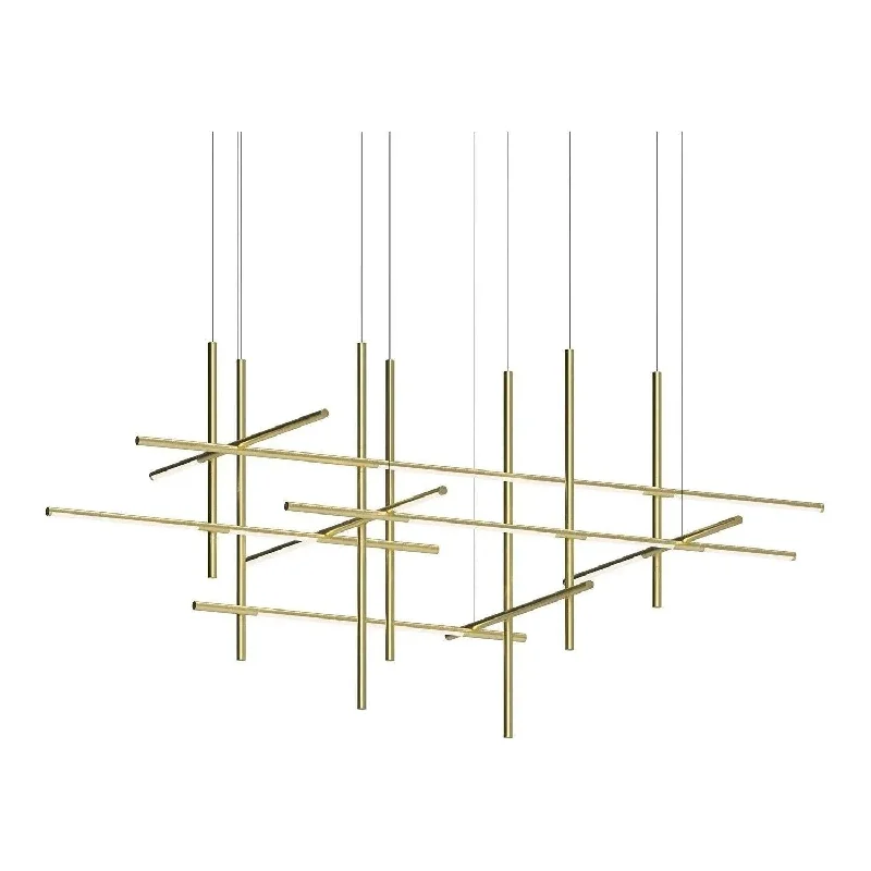 Track lighting with motion - sensor capabilitiesHigh - lumen track lighting for bright spacesLabyrinth LED Pendant