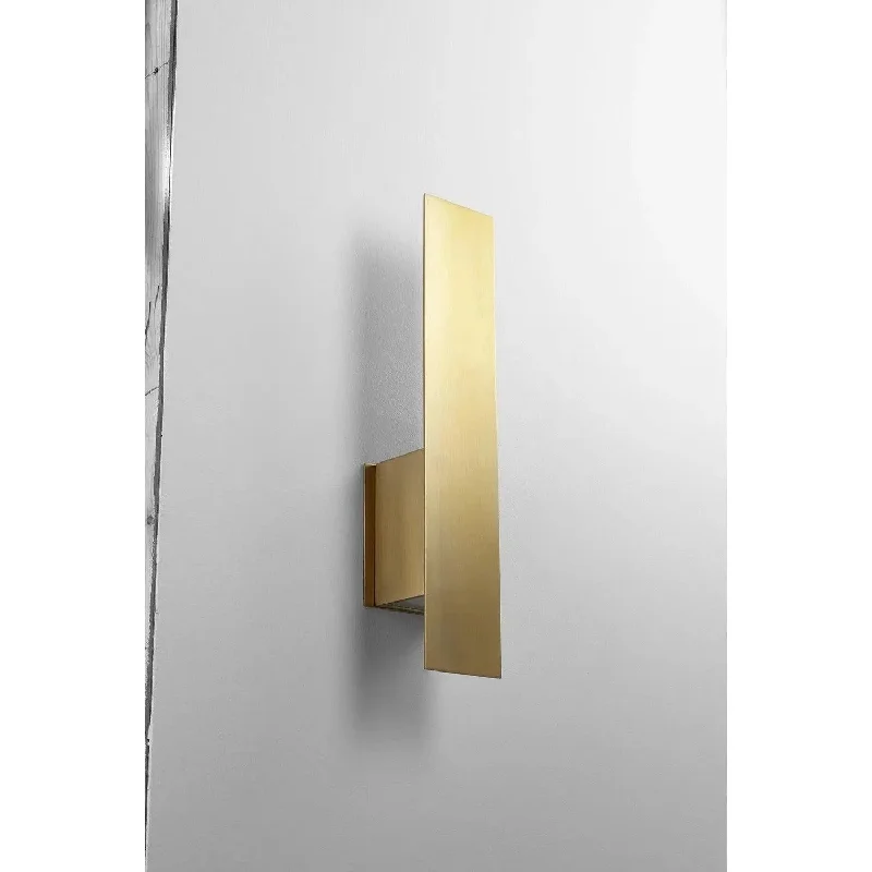 Track lighting with motion - sensor capabilitiesTrack lighting with frosted glass shadesReflex LED Wall Sconce by Oxygen | OPEN BOX