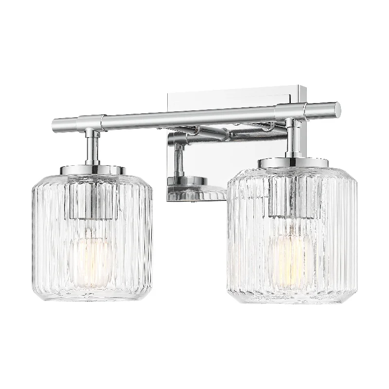 Track lighting with multiple heads for flexibilityIndustrial - style track lighting for loftsLandon 2-Light Vanity Track lighting with multiple heads for flexibilityIndustrial - style track lighting for loftsLandon 2-Light Vanity