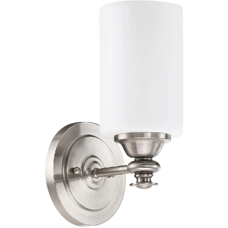 Shock - Resistant Industrial Lighting for Vibrating Machinery AreasDardyn 1 Light Wall Sconce in Brushed Polished Nickel Shock - Resistant Industrial Lighting for Vibrating Machinery AreasDardyn 1 Light Wall Sconce in Brushed Polished Nickel
