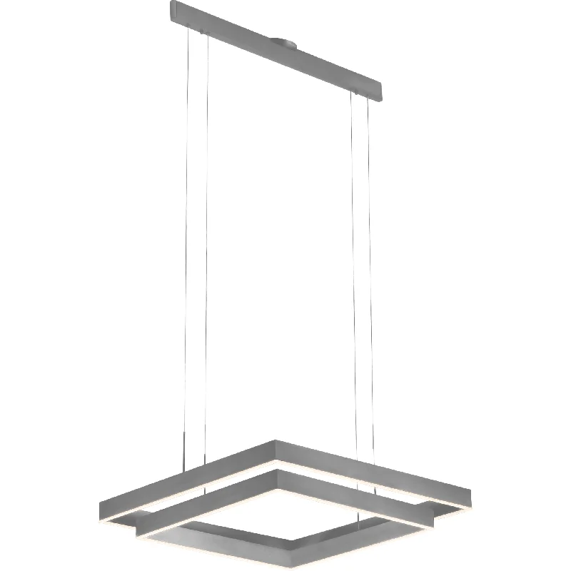 White track lighting for a clean lookCommercial - grade track lighting for storesPrometheus Double Square Pendant White track lighting for a clean lookCommercial - grade track lighting for storesPrometheus Double Square Pendant