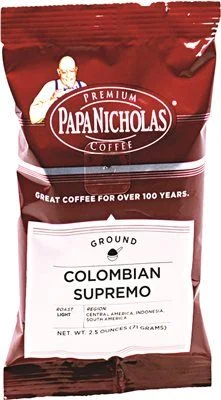 Track lighting with colored glass accentsTrack lighting for creating a moody atmospherePapa Nicholas Premium Coffee Colombian Supremo 3.0 Lb. 18 Bags Per Case