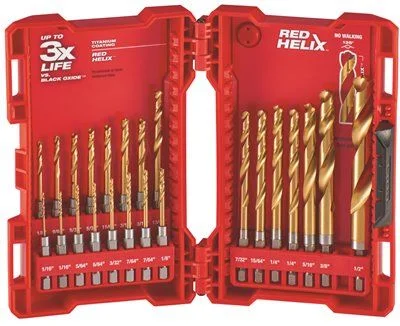 Wireless track lighting for easy installationTrack lighting with frosted glass shadesMilwaukee SHOCKWAVE IMPACT DUTY Titanium Drill Bit Set (23-Piece)