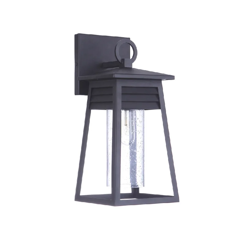 Industrial Task Lighting for Precision WorkstationsBecca 1 Light Small Outdoor Wall Lantern in Textured Black Industrial Task Lighting for Precision WorkstationsBecca 1 Light Small Outdoor Wall Lantern in Textured Black