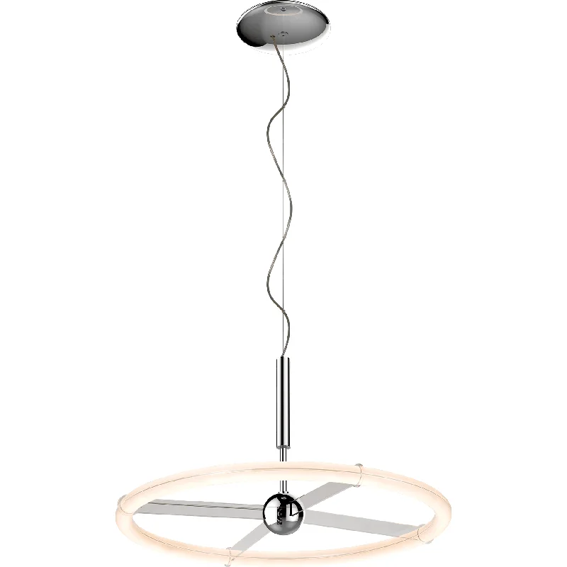 Track lighting for highlighting bookcasesLow - voltage track lighting for safetyOrbit 28" Pendant