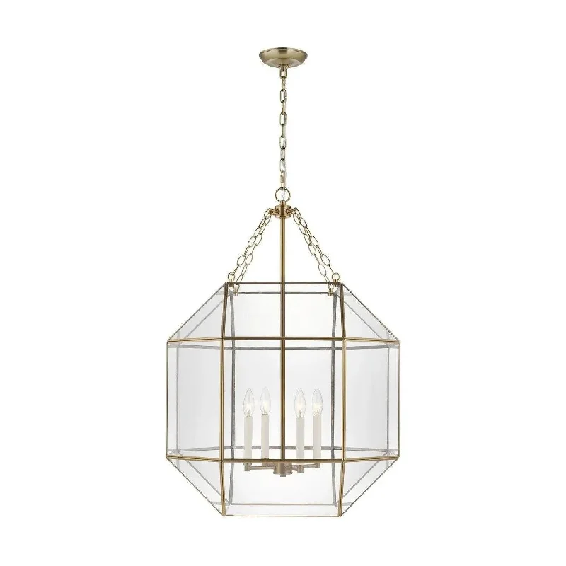 Track lighting for adding a touch of eleganceTrack lighting with integrated LED driversMorrison Clear Lantern by Generation Lighting | OPEN BOX