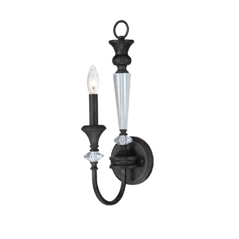 Industrial Flood Lighting for Outdoor Loading DocksBoulevard 1 Light Wall Sconce in Mocha Bronze/Silver Accents Industrial Flood Lighting for Outdoor Loading DocksBoulevard 1 Light Wall Sconce in Mocha Bronze/Silver Accents