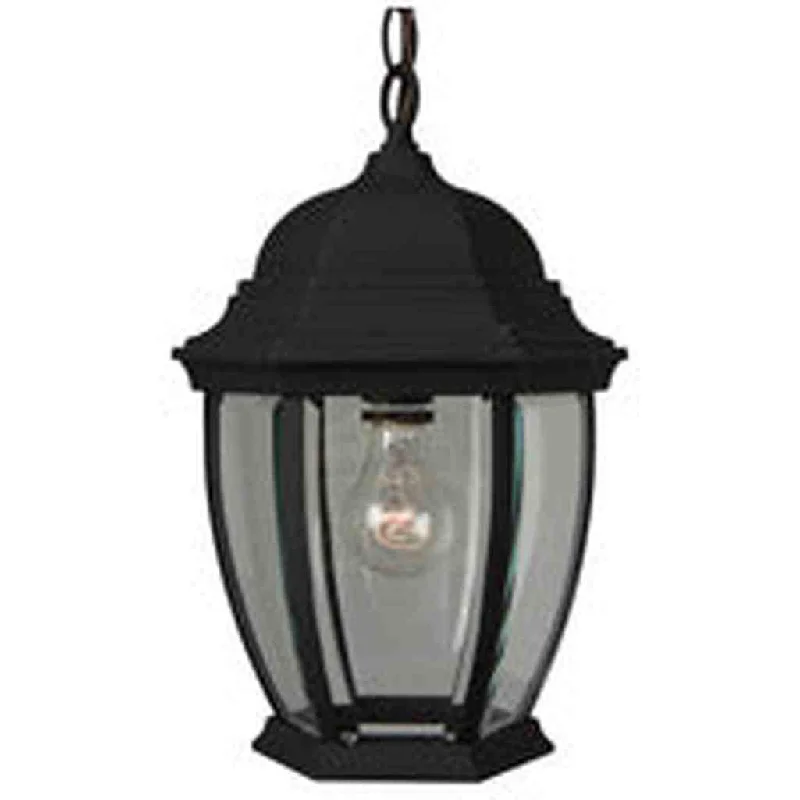 Explosion - Proof Industrial Lighting for Hazardous LocationsBent Glass Cast 1 Light Outdoor Pendant in Textured Black Explosion - Proof Industrial Lighting for Hazardous LocationsBent Glass Cast 1 Light Outdoor Pendant in Textured Black