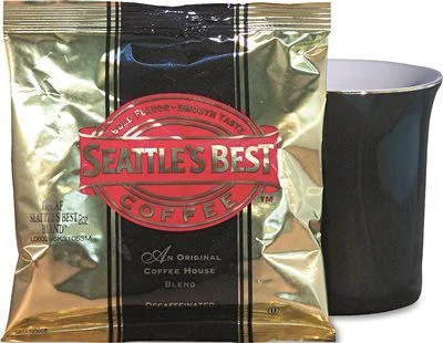Track lighting with clear glass shadesTrack lighting for retail window displaysSeattles Best Coffee Premeasured Packs Decaf 2 Oz Packet 18/Box