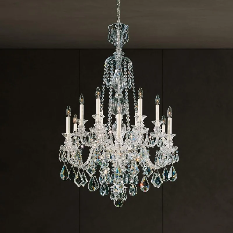 Industrial Lighting for Furniture FactoriesHamilton 12 Light Silver Chandelier with Clear Heritage Crystals Industrial Lighting for Furniture FactoriesHamilton 12 Light Silver Chandelier with Clear Heritage Crystals