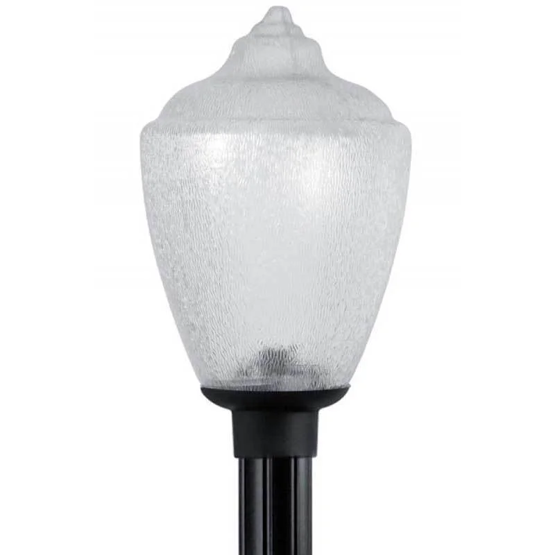 Track lighting with frosted glass shadesTrack lighting for highlighting bookcasesWave Lighting 2018CL 19" Flame Tip Post Top 120V