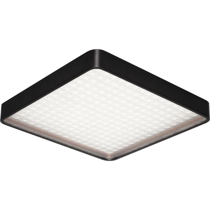Track lighting with a brushed nickel finishTrack lighting with motion - sensor capabilitiesMirage 18" Flush Mount
