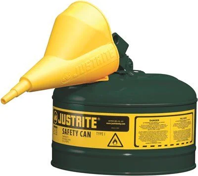 Wireless track lighting for easy installationHigh - lumen track lighting for bright spacesJustrite Type I Safety Cans For Flammables 2.5 Gallon Green With Funnel