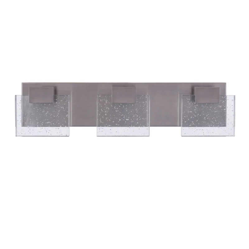 Adjustable Industrial Lighting for Flexible IlluminationAlamere 3 Light LED Vanity in Brushed Polished Nickel Adjustable Industrial Lighting for Flexible IlluminationAlamere 3 Light LED Vanity in Brushed Polished Nickel