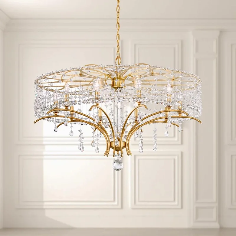 Industrial Lighting for Metal Fabrication ShopsBella Rose 10 Lights Antique Silver Chandelier with Clear Heritage Crystals Industrial Lighting for Metal Fabrication ShopsBella Rose 10 Lights Antique Silver Chandelier with Clear Heritage Crystals