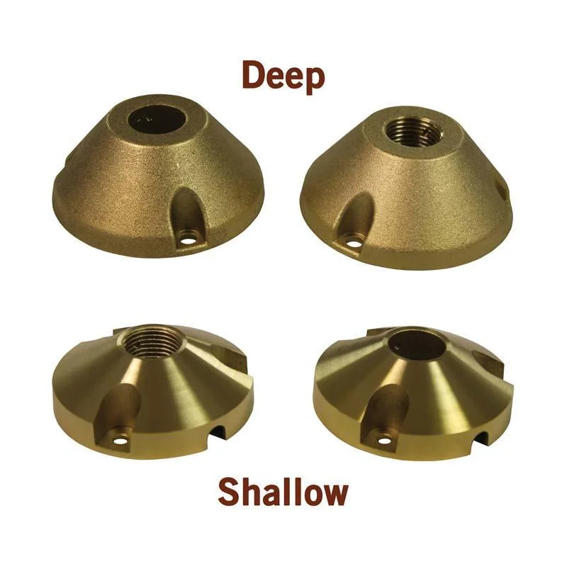 Track lighting for creating a focal pointTrack lighting for updating office lobbiesCopperMoon CM.BM-Deep (NT) Brass Mount with Set Screw - Deep Version (Non-Threaded)