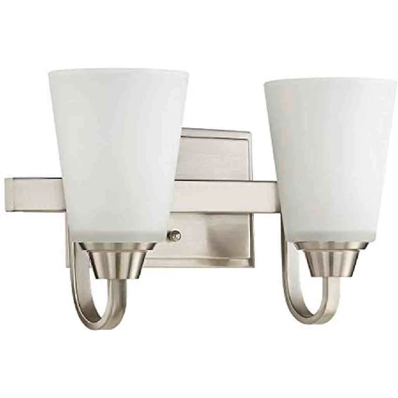 Industrial Emergency Lighting for Safety in FactoriesGrace 2 Light Vanity in Brushed Polished Nickel Industrial Emergency Lighting for Safety in FactoriesGrace 2 Light Vanity in Brushed Polished Nickel