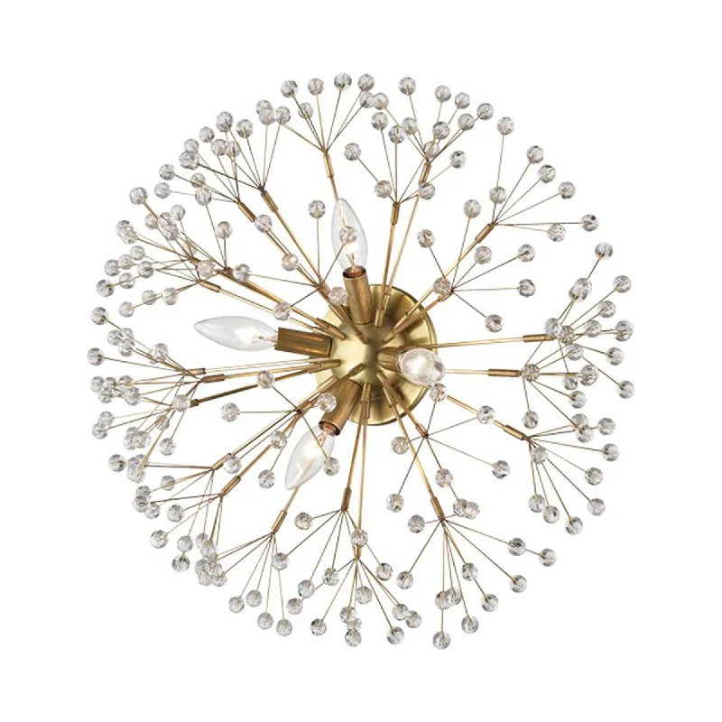 Track lighting with a sleek profileTrack lighting with a brushed nickel finishDunkirk Flush Mount Ceiling Light