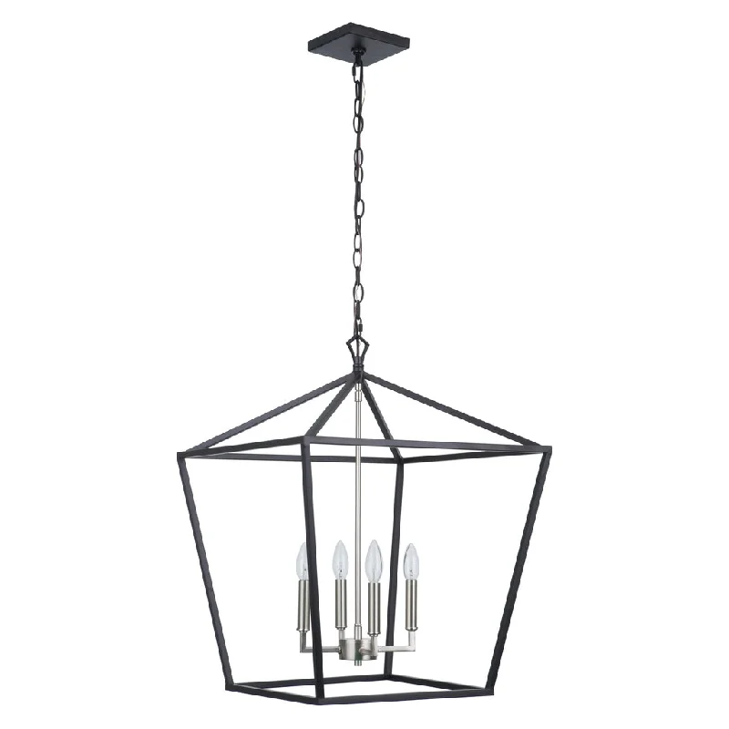 Industrial Wall - Mounted Lighting for Workshop WallsFlynt II 4 Light 20" Foyer in Flat Black/Brushed Polished Nickel Industrial Wall - Mounted Lighting for Workshop WallsFlynt II 4 Light 20" Foyer in Flat Black/Brushed Polished Nickel