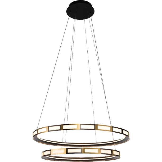 Track lighting for enhancing the architectureTrack lighting with a long - lasting lifespanEquator 30" 2-Tier Pendant Track lighting for enhancing the architectureTrack lighting with a long - lasting lifespanEquator 30" 2-Tier Pendant