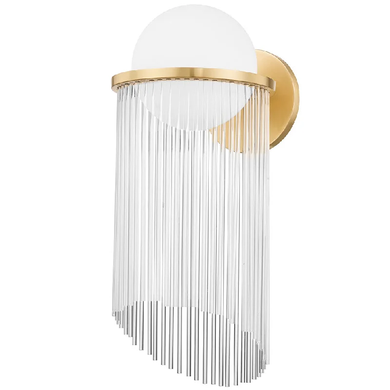 Track lighting with colored glass accentsWaterproof track lighting for bathroomsCelestial Wall Sconce