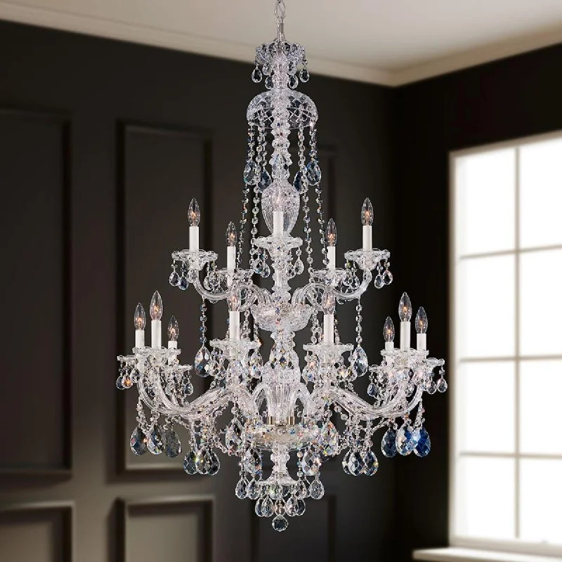 Dust - Resistant Industrial Lighting for Dirty WorkspacesSterling 15 Light Gold Chandelier with Crystals from Swarovski Dust - Resistant Industrial Lighting for Dirty WorkspacesSterling 15 Light Gold Chandelier with Crystals from Swarovski
