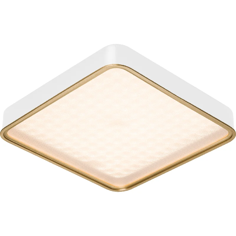 Track lighting for retail window displaysTrack lighting for illuminating dining tablesPan Square Medium Flush Mount
