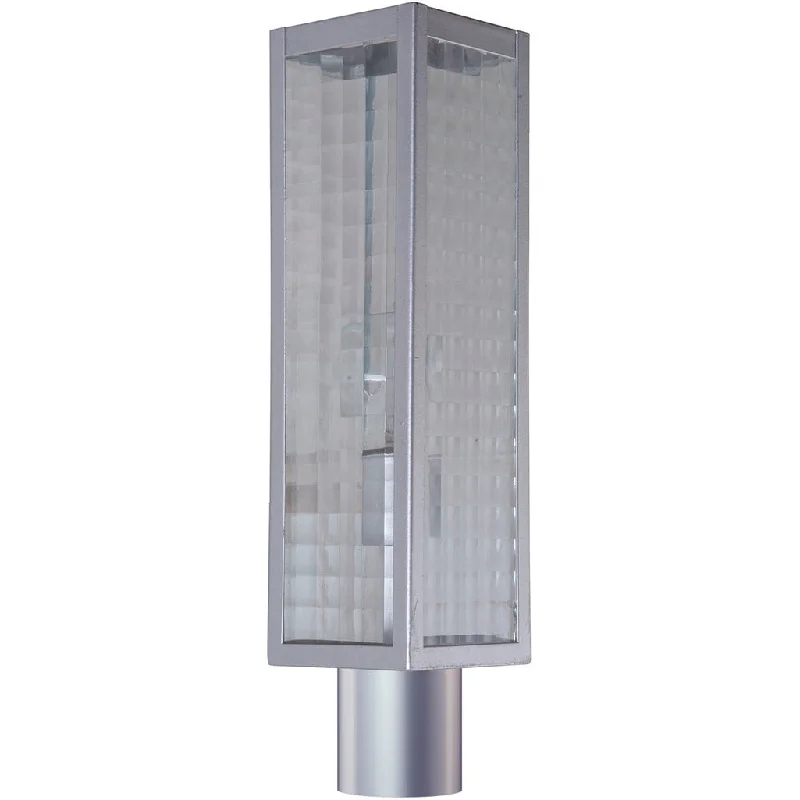 Industrial Exit Sign Lighting for Quick EvacuationDeka 1 Light Large Outdoor Post Mount in Chromite Industrial Exit Sign Lighting for Quick EvacuationDeka 1 Light Large Outdoor Post Mount in Chromite