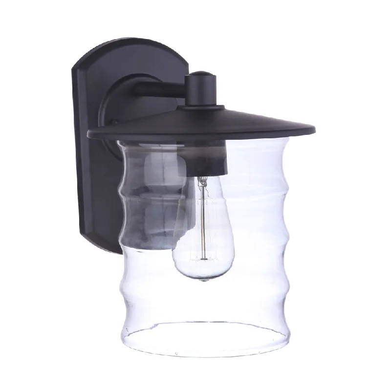 Industrial Wall - Mounted Lighting for Workshop WallsCanon 1 Light Large Outdoor Wall Lantern in Midnight Industrial Wall - Mounted Lighting for Workshop WallsCanon 1 Light Large Outdoor Wall Lantern in Midnight