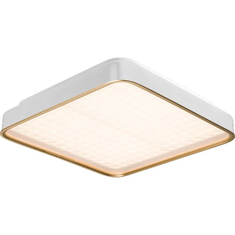 Smart track lighting with voice controlCommercial - grade track lighting for storesPan Square Large Flush Mount