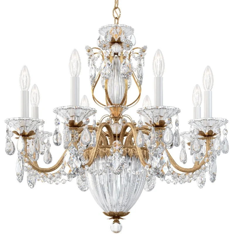 Adjustable Industrial Lighting for Flexible IlluminationBagatelle 11 Lights French Gold Chandelier with Clear Swarovski Crystals Adjustable Industrial Lighting for Flexible IlluminationBagatelle 11 Lights French Gold Chandelier with Clear Swarovski Crystals