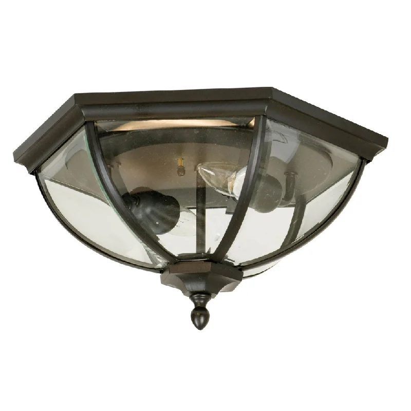 Industrial Lighting for Food Processing FactoriesBritannia 2 Light Outdoor Flushmount in Oiled Bronze Outdoor Industrial Lighting for Food Processing FactoriesBritannia 2 Light Outdoor Flushmount in Oiled Bronze Outdoor