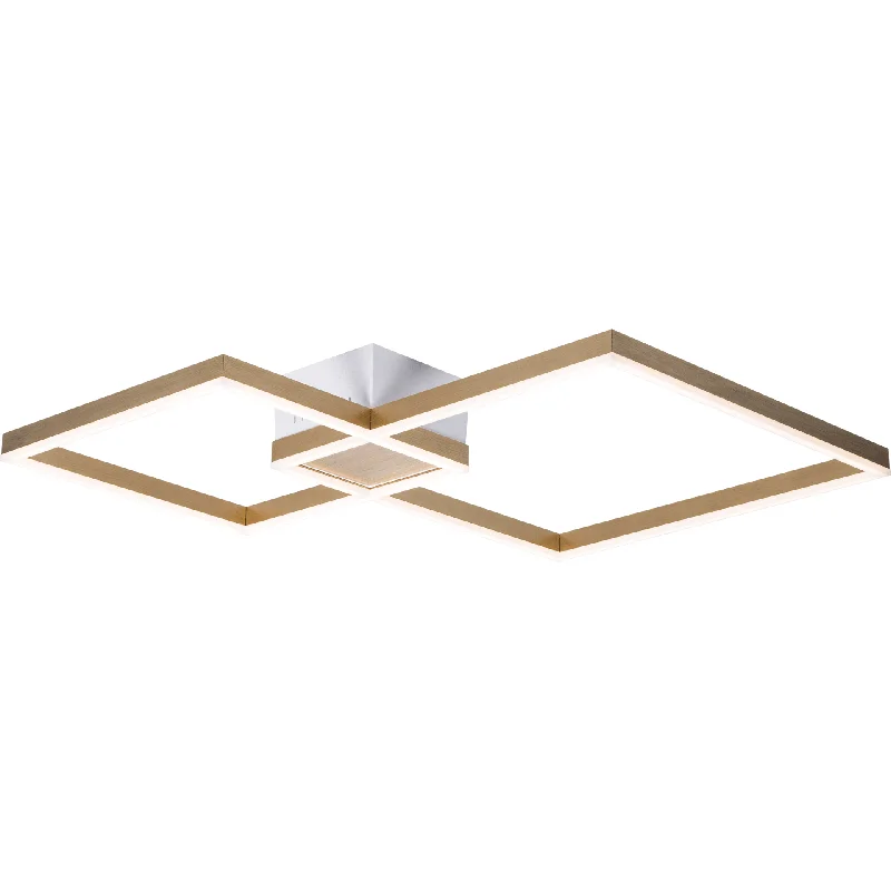 Smart track lighting with voice controlTrack lighting for highlighting kitchen cabinetsFractal (Small Asymmetric) Flush Mount