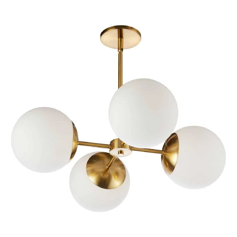 Chandeliers with Adjustable Arms for Directional LightingChandeliers with Adjustable Arms for Directional LightingDayana 4 Light Chandelier