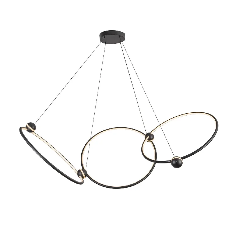 Chandeliers with Metal Frames in Black FinishChandeliers with Metal Frames in Black FinishIsho 51-3/4" Interior Lighting Chandeliers Chandeliers with Metal Frames in Black FinishChandeliers with Metal Frames in Black FinishIsho 51-3/4" Interior Lighting Chandeliers