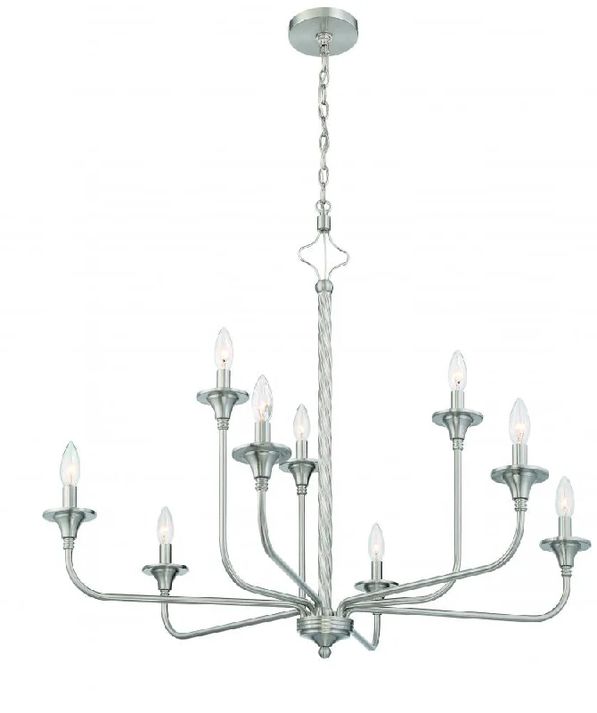 Mid - Century Modern Chandeliers for Vintage AppealMid - Century Modern Chandeliers for Vintage AppealJolenne 9 Light Two-Tier Chandelier in Brushed Polished Nickel Mid - Century Modern Chandeliers for Vintage AppealMid - Century Modern Chandeliers for Vintage AppealJolenne 9 Light Two-Tier Chandelier in Brushed Polished Nickel