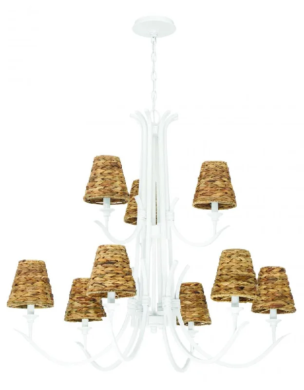 Large Chandeliers for Grand Halls and FoyersLarge Chandeliers for Grand Halls and FoyersKokomo 9 Light Chandelier in Matte White Large Chandeliers for Grand Halls and FoyersLarge Chandeliers for Grand Halls and FoyersKokomo 9 Light Chandelier in Matte White