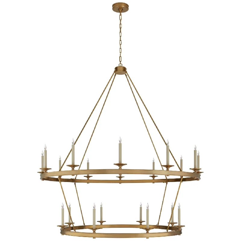 Chandeliers with Colored Glass for a Splash of ColorChandeliers with Colored Glass for a Splash of ColorLaunceton Two Tiered Chandelier