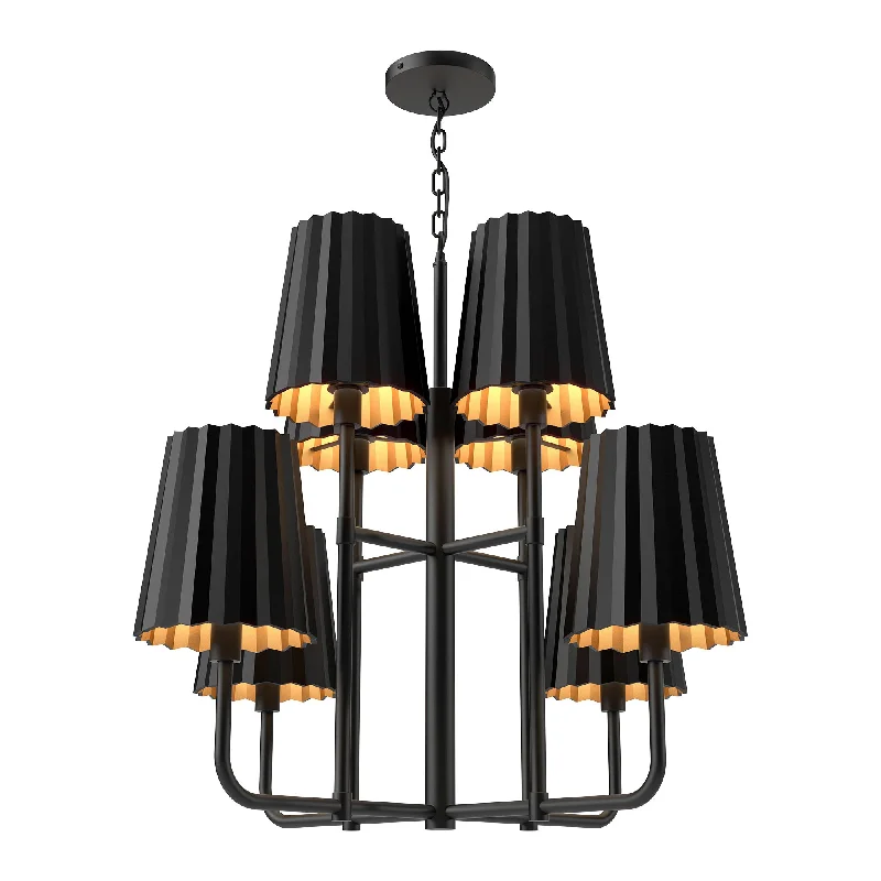 Art Deco Chandeliers for a Retro - Glam LookArt Deco Chandeliers for a Retro - Glam LookPlissé 2-Tier Chandelier Art Deco Chandeliers for a Retro - Glam LookArt Deco Chandeliers for a Retro - Glam LookPlissé 2-Tier Chandelier