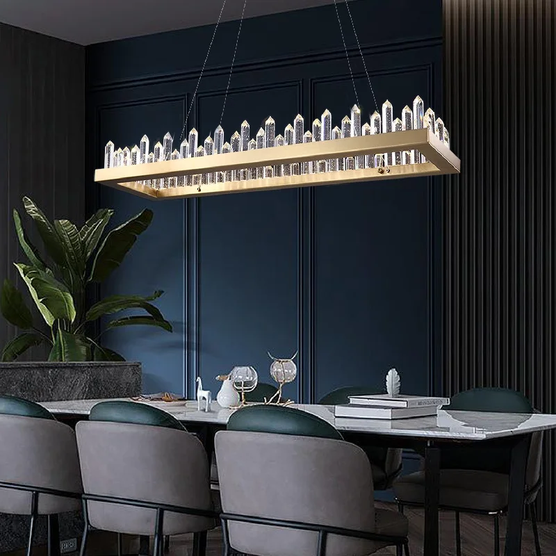 Chandeliers with Frosted Glass for a Softer Light DiffusionChandeliers with Frosted Glass for a Softer Light DiffusionRectangular Iceberg Crystal Chandelier Chandeliers with Frosted Glass for a Softer Light DiffusionChandeliers with Frosted Glass for a Softer Light DiffusionRectangular Iceberg Crystal Chandelier