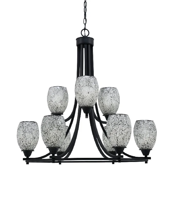 Chandeliers with Candle - Style Bulbs for a Classic AestheticChandeliers with Candle - Style Bulbs for a Classic AestheticToltec Paramount 3409-MB-4165 Chandelier Light - Matte Black Chandeliers with Candle - Style Bulbs for a Classic AestheticChandeliers with Candle - Style Bulbs for a Classic AestheticToltec Paramount 3409-MB-4165 Chandelier Light - Matte Black
