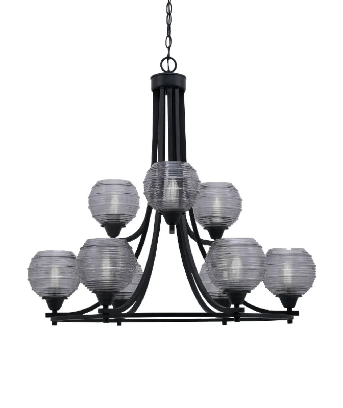 Ceiling - Mounted Chandeliers for Standard CeilingsCeiling - Mounted Chandeliers for Standard CeilingsToltec Paramount 3409-MB-5112 Chandelier Light - Matte Black Ceiling - Mounted Chandeliers for Standard CeilingsCeiling - Mounted Chandeliers for Standard CeilingsToltec Paramount 3409-MB-5112 Chandelier Light - Matte Black